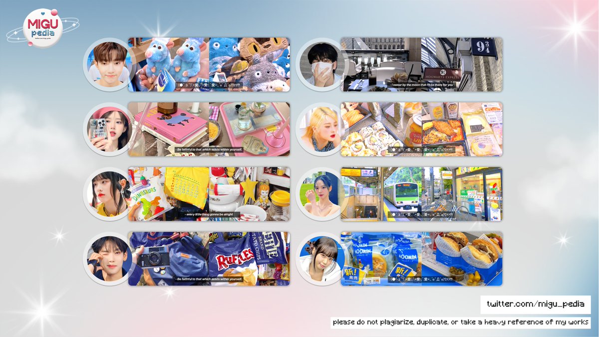 mugimigu's tweet image. GM! boleh bantu retweet or repost nya sobat,,,?

aku ada free ready stock layout edisi nyobain bikin moodboard lagi (yeay) yang bisa di take sekarang via DM. 1 orang bisa take 1 yaa!!

💸 : free
🕖 : now!
🐿️ : got jpg &amp;amp; png ava

#zonauang #zonajajan