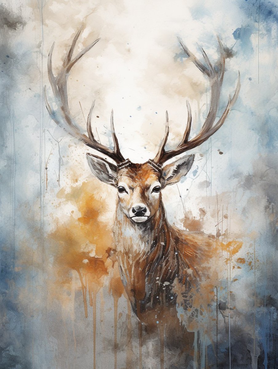 VAFacts_VN's tweet photo. Deer In Mixed Media Painting Style
Follow me to see more artwork🎨 of animals 📸🐾.
#Midjourney #Art
#DeerArt #MixedMediaPainting #WildlifeExpression https://t.co/31qIU3OVSy