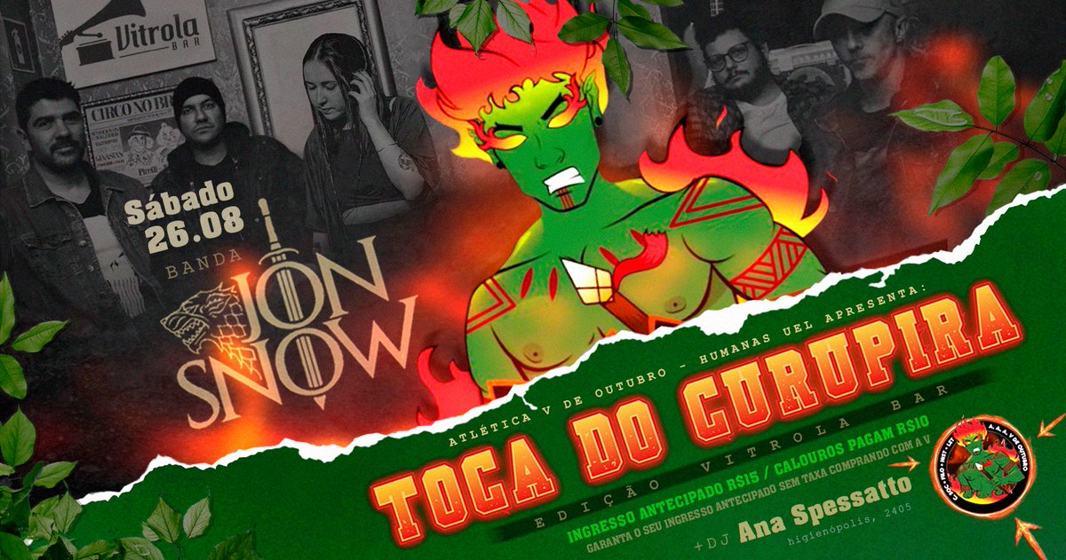 Vitrolabar's tweet photo. Ingresso Antecipado: https://t.co/o1m6dIWoYo https://t.co/hE7lEReAFx