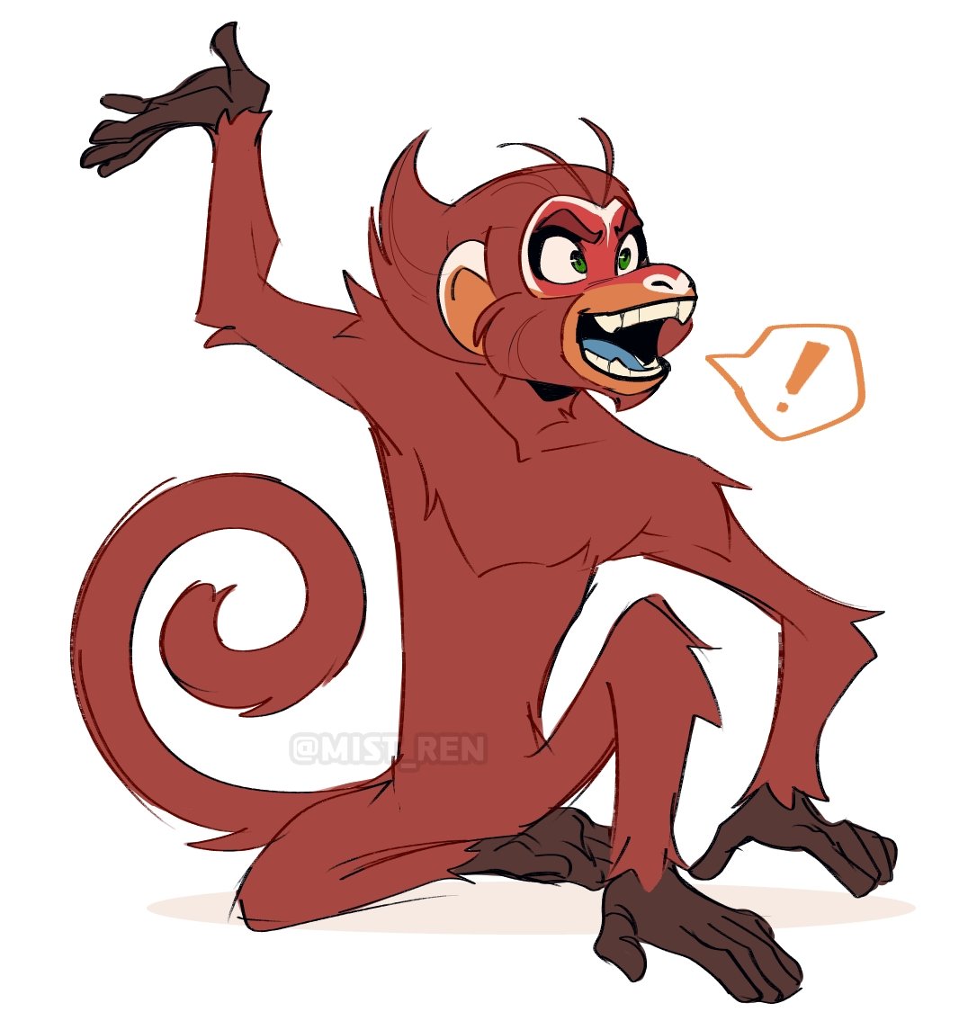 RenMist's tweet photo. Omg,, GUYS LOOK AT HIM!!💕💖
I wanna put him in my pocket lmaoo

[#TheMonkeyKingnetflix #TheMonkeyKing] https://t.co/7MYFSo7FX9