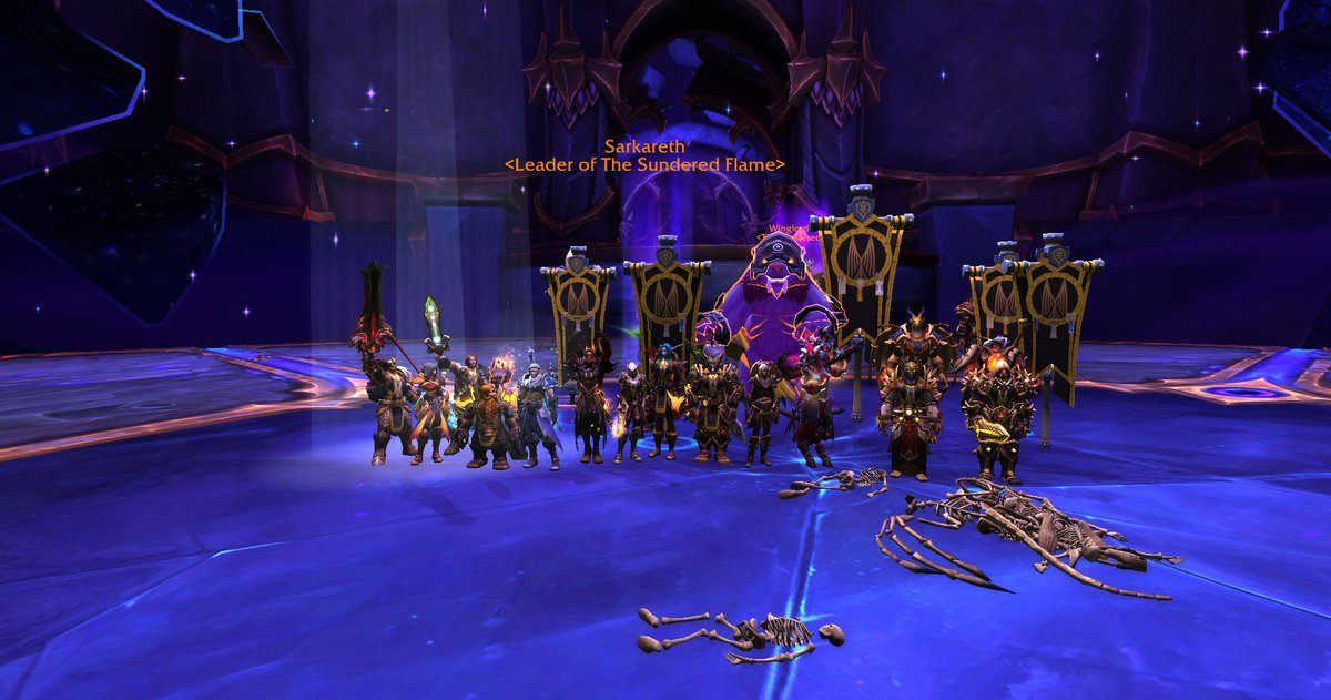 risrielthron's tweet photo. Heroic Sark down!
 We fought hard to get here and I'm so proud of us! https://t.co/VvDXG7ZQot