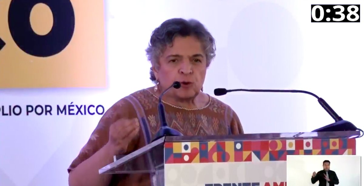 Ufff!! qué cierre el de <a href="/BeatrizPRangel_/">Apoyo Beatriz Paredes Rangel</a> en el foro de hoy.