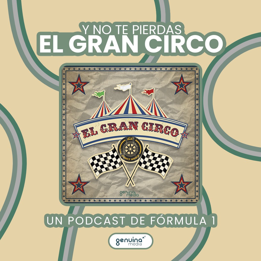 ¡Bienvenidos al @elgrancirco.podcast ! 🎪 Un podcast donde se exploraran las últimas noticias y eventos en el emocionante mundo de la Fórmula 1🏎️ ¡Disfrutalos en tu plataforma favorita! ¡No te lo pierdas! ¿Listo para acelerar? ¡Vamos! 🚦