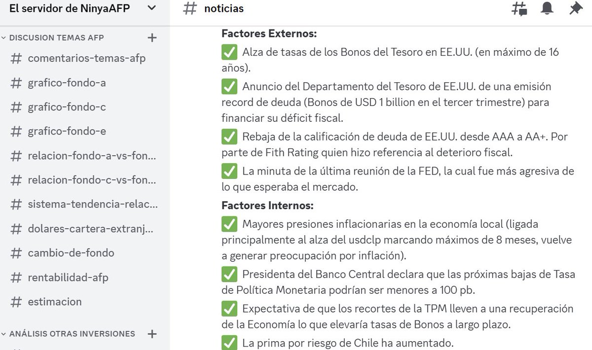 NinyaAFP's tweet photo. ✳️ Los Factores tanto externos como internos que explican el mal momento de la Renta Fija (Fondo E). #afp #afpcapital #afpcuprum #afpprovida #afpmodelo https://t.co/BGYqUaH4vf