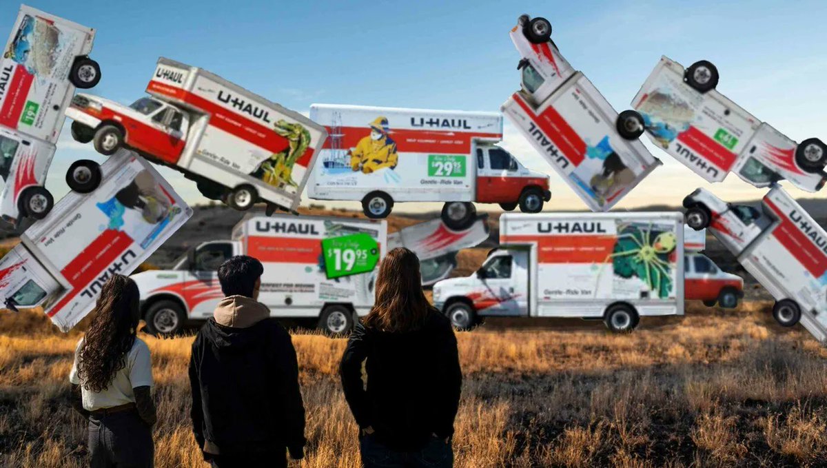 TheBabylonBee's tweet image. Texas Builds 600 Miles Of Border Wall Using U-Haul Trucks From California 
buff.ly/3QYHg2p