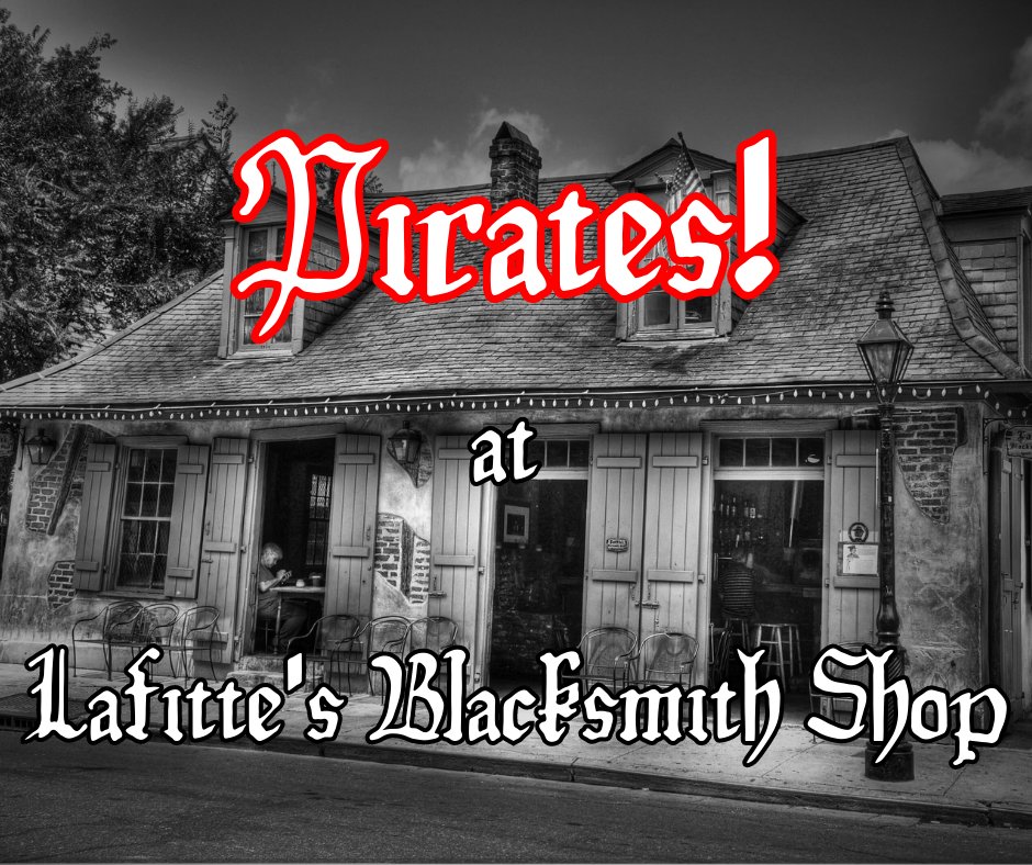 HistHangPod's tweet photo. This week on the podcast we go on down to New Orleans for pirates, crawfish suckin', cousin marryin', and just a whole lot of mayhem. Grab your bottle of rum and some Mardi Gras beads, let's go to Lafitte's! https://t.co/uda7cRi1WT