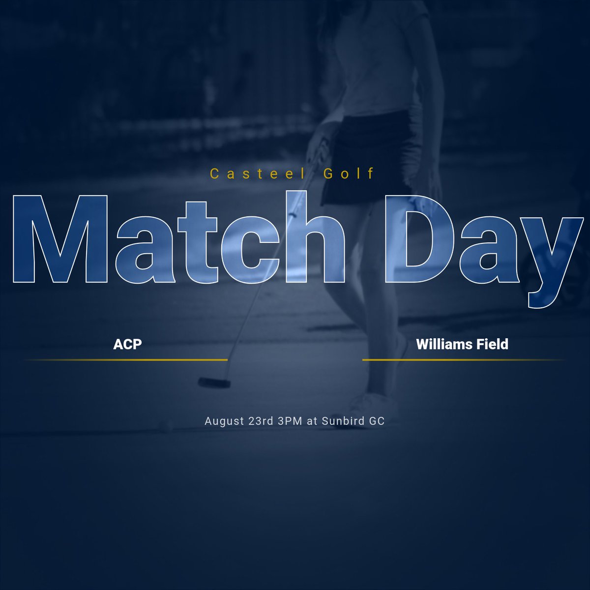 First match of the season!