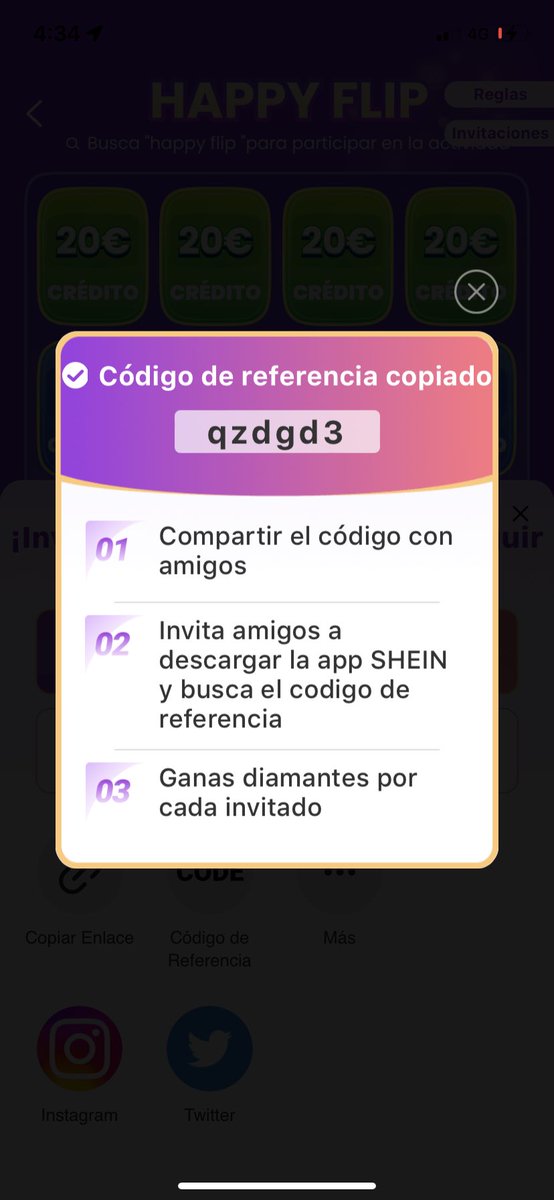 mbs07_'s tweet image. Juego HAPPY FLIP¡Ayudame a GANAR un 400€ DE CRÉDITO!
shein.top/t4eet69
#codigoshein #codigodescuento