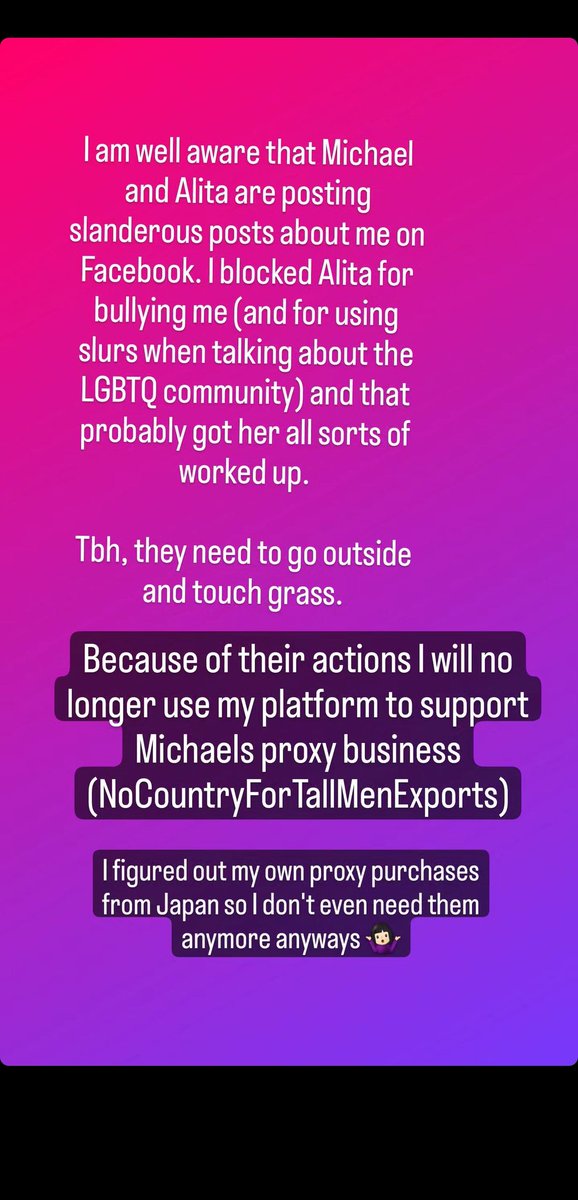 SailorSnubs's tweet photo. I'm bored of this nonsense. 

This is a great week though! A couple of bestie birthdays, a trip into the mountains with by galfriend, and PSL comes back! 

Haters can try to get you down, but the biggest bullies are just projecting ❤️ https://t.co/Wc0cr8BkGE