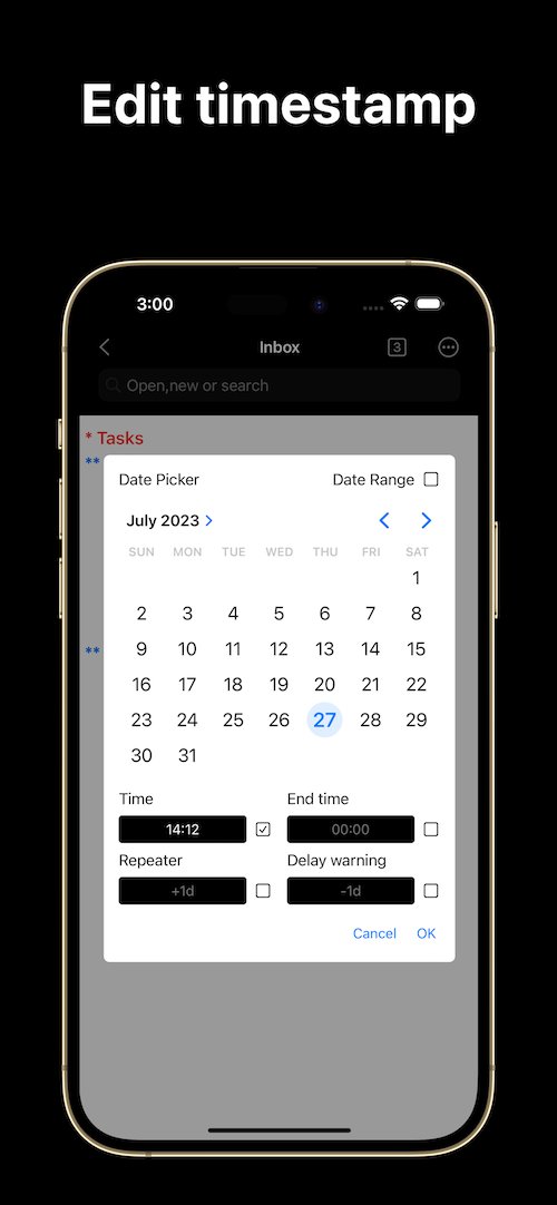 MetanoteTeam's tweet photo. Metanote iOS version is now released! It's a pure-text editor that supports org mode, local-first, and developed natively, providing a seamless editing experience. In Metanote, you can use org mode just like in Emacs. https://t.co/KOcBuQsekP