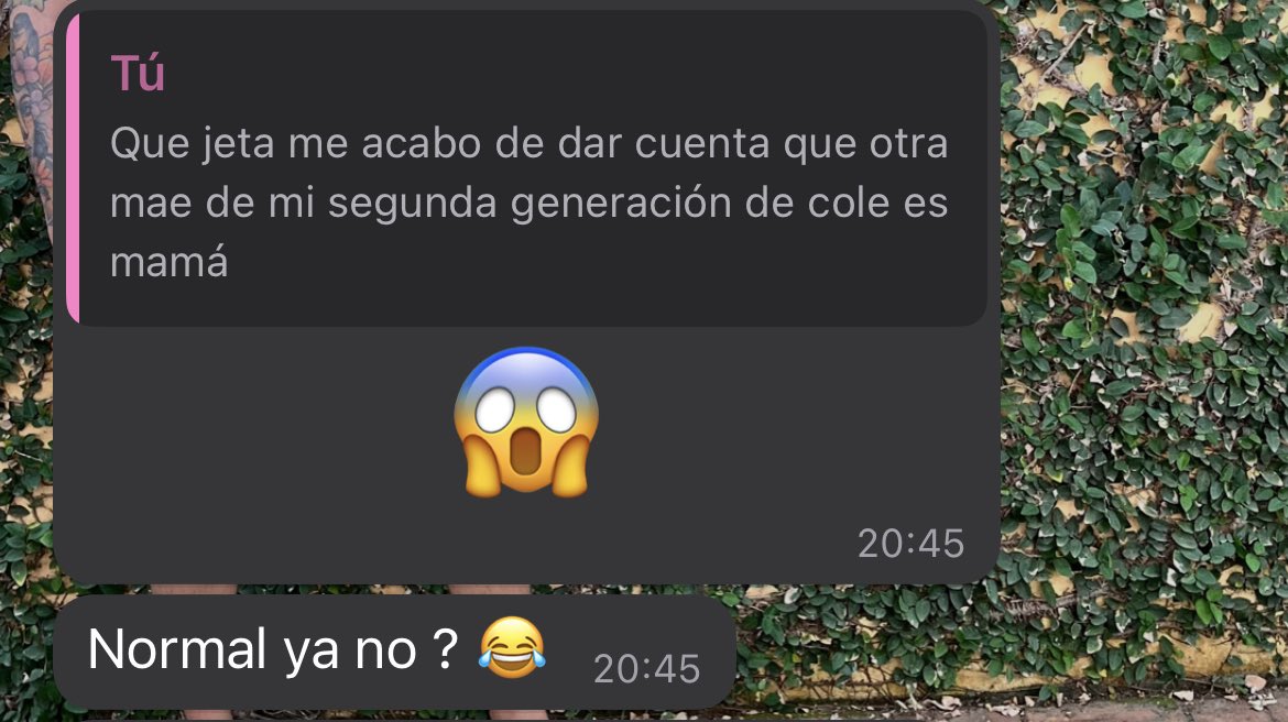 Toy chiquita para estar pasando por esto wey