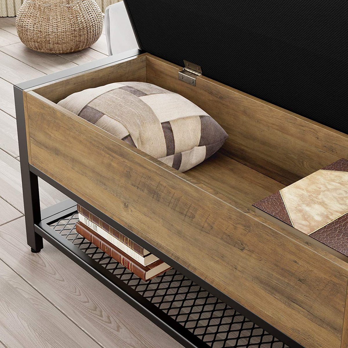 bigbigmart_ltd's tweet image. Homfa Storage Bench with Storage, Long Shoe Bench with Flip Top and Leather Padded Seat and Bottom Steel Shelf for Hallway, Living Room, Bedroom, Rustic Brown and Black
bigbigmart.com/product/homfa-…
#Bigbigmart #Homfa #StorageBench