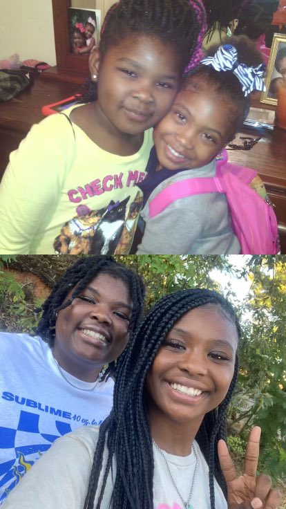 ShereeSmiling's tweet image. Sister Sister #thenNow Junior ‘25/ Sophomore ‘26 @bralyahmiller 
#MillerGirls #Ballers #HighSchool