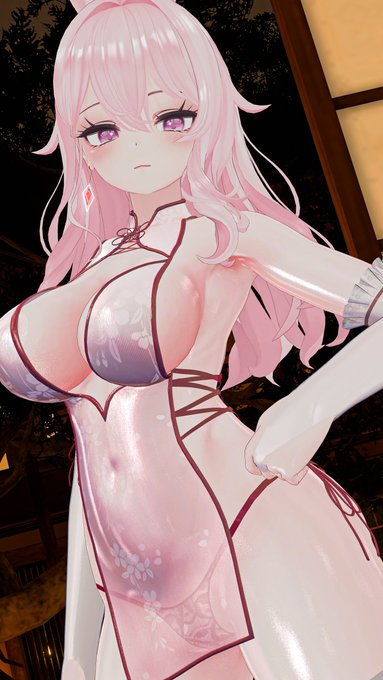 VRCでの着用写真です~
ロングバージョン、ショートバージョン、光沢、半透明(2種類)、テクスチャ 模様 8種で組み合わせることができます～
構成は服、腕ストッキング、ストッキング、レオタード、靴、パンツ、Cストリング、ニップルパッチの構成品です～! 