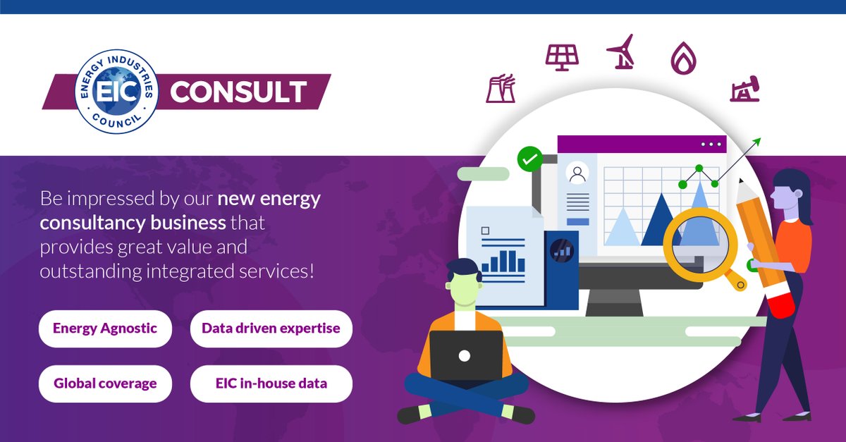 Check out our new Consult website - the-eic.com/MarketIntellig… EIC's #energyconsultancy business Our bespoke market intelligence service Learn more about @TheEICEnergy membership here - the-eic.com/Membership
