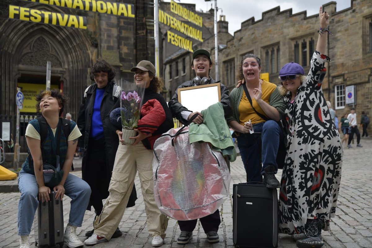 tanatheatrecom's tweet photo. Our 1st @edfringe is over and we want to thank everybody who invested in this experience! Our beautiful cast Felicia Jiang, @Sonnochio and @Celeste_C92, director @lobe_is, support team: @mashatiunova1, @baptistem45 and Melissa. Doing this as a team is a craft, and we did so well! https://t.co/fQkH1abTEI