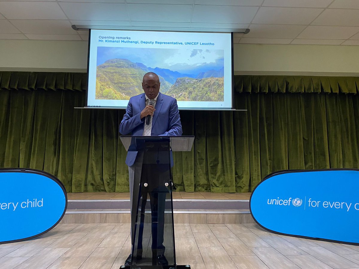 unicef Lesotho tweet media
