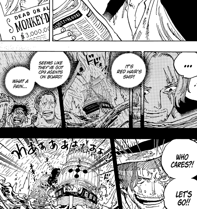 Typical Joe on X: Interestingly, it seems that it was after this battle  that both Shanks & Blackbeard began to pursue the Gomu Gomu no Mi, and the Yami  Yami no Mi.