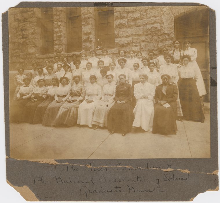 northernbx's tweet photo. The first convention of the National Association of Colored Graduate Nurses, Boston, 1909
#blackwomen #nurses #healthcare #BlackAmericans https://t.co/KG4zFdkleA