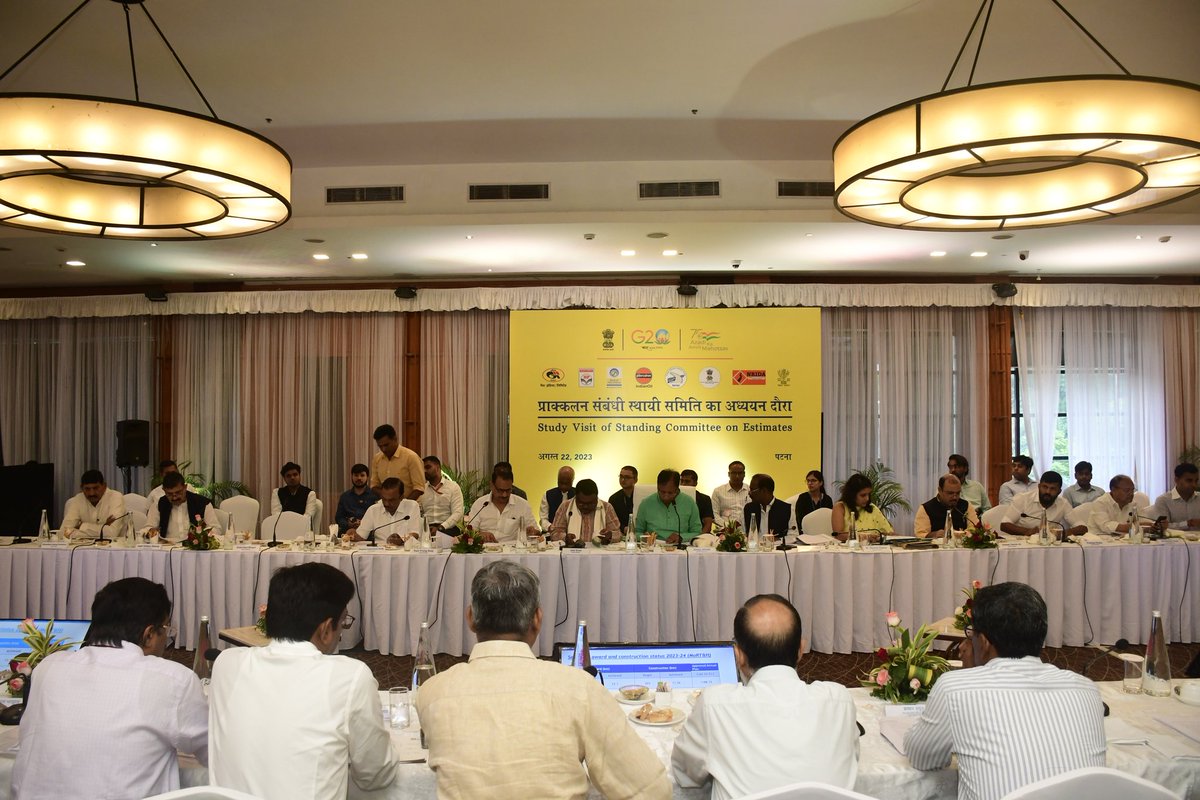 jualoram's tweet photo. संसदीय Estimates Committee की बैठक में National Highways Authority of India - NHAI , #PMGSY, #NRIDA, Indian Oil Corporation Ltd., Bharat Petroleum Corporation Limited, #HPCL, GAIL (India) Limited, Namami Gange https://t.co/FjljLOnXGa