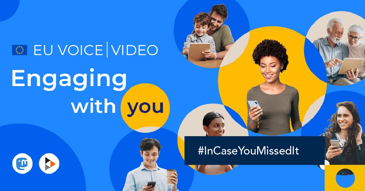 EU_EDPS's tweet photo. #InCaseYouMissedIt In 2022, we launched two social media platforms #EUVoice &amp; #EUVideo. The platforms are based on decentralised, free, Open-Source and privacy-oriented softwares. 
Learn more and follow us:
👉EU Voice: https://t.co/QiENKnkzuv
👉EU Video: https://t.co/icer6YirZx https://t.co/9U4pYS1fbw