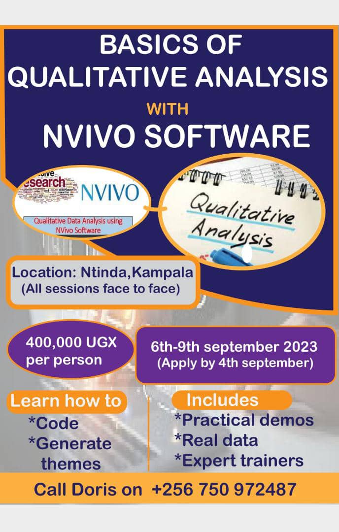 kambugyiro's tweet photo. Learn how to do your own qual data analysis... https://t.co/SGFPjBtXBs