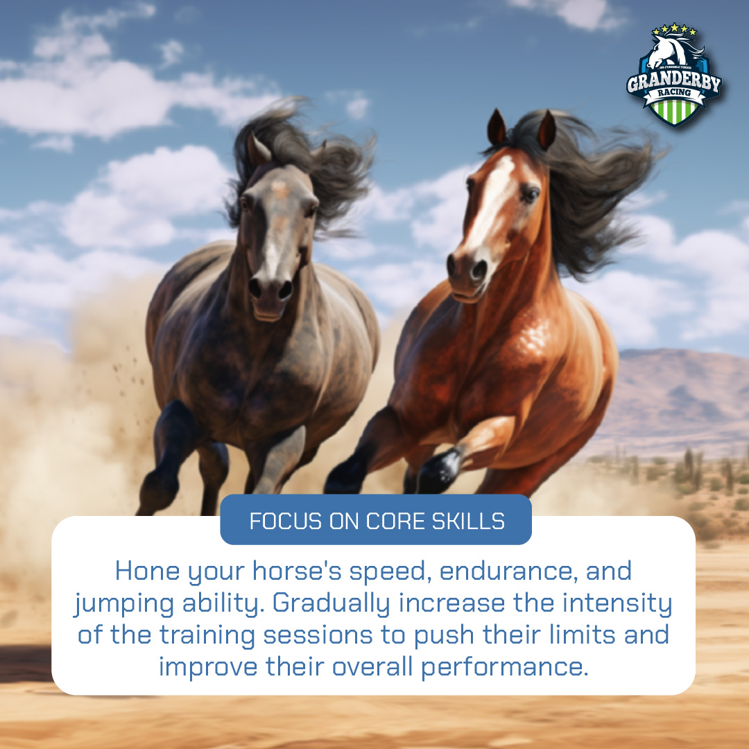 nftgranderby's tweet photo. Take your virtual horse racing skills to the next level! We've got you covered with some expert training tips to help you optimize your horse's performance on the track.

#VirtualHorseRacing #TrainingTips #OptimizePerformance #GRANDERBY https://t.co/nNINHpuhC6