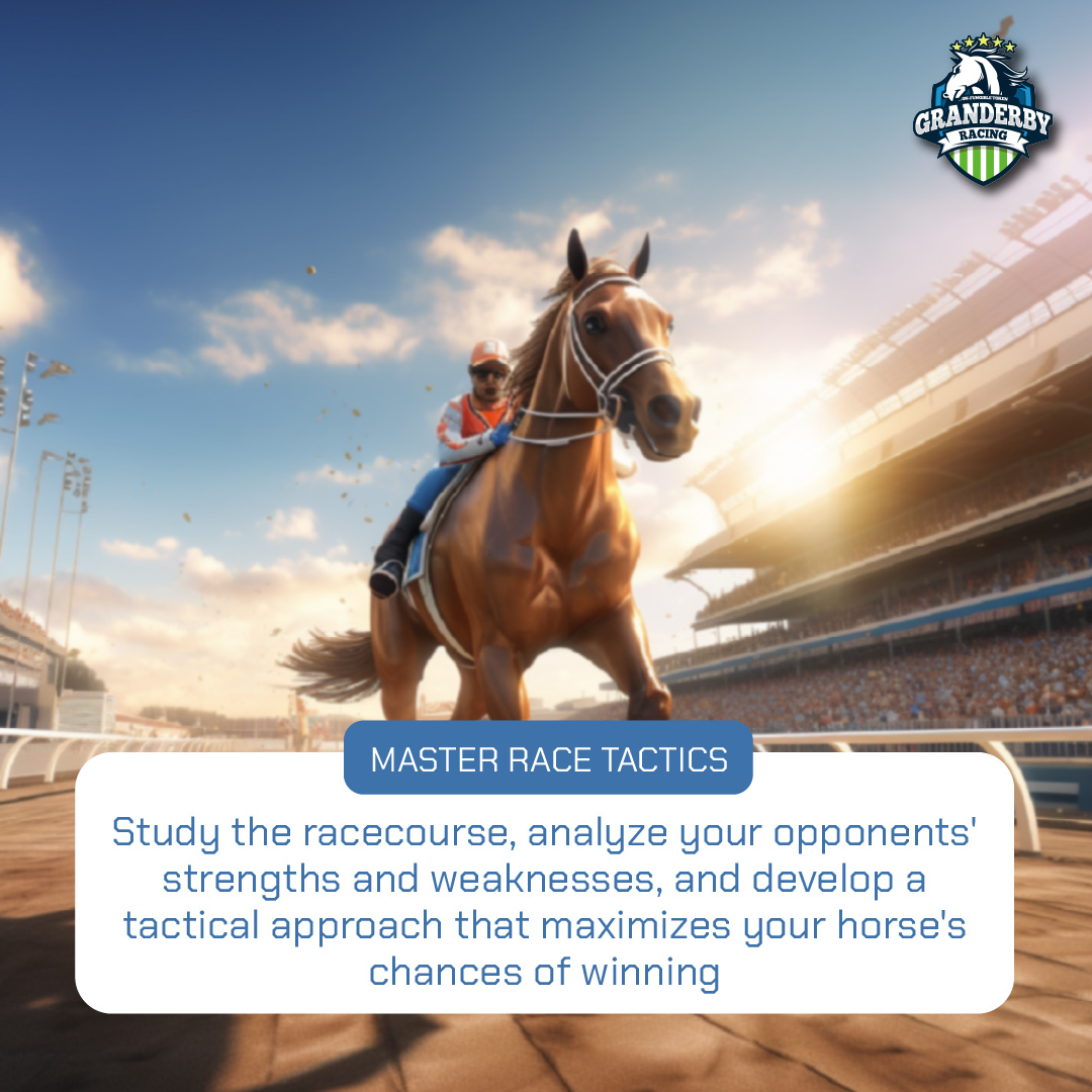 nftgranderby's tweet photo. Take your virtual horse racing skills to the next level! We've got you covered with some expert training tips to help you optimize your horse's performance on the track.

#VirtualHorseRacing #TrainingTips #OptimizePerformance #GRANDERBY https://t.co/nNINHpuhC6