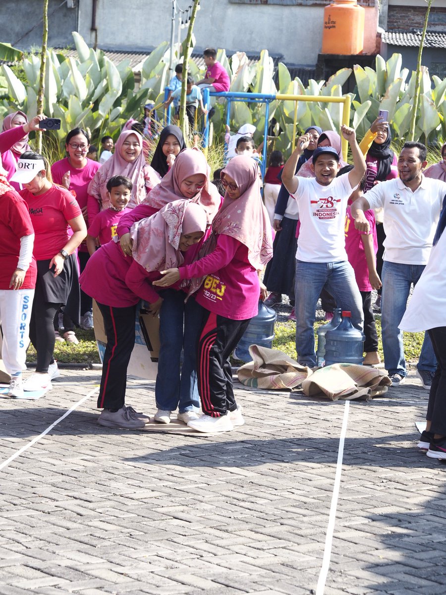 Perayaan 17 Agustus 2023, yg penting happy dan meriah...