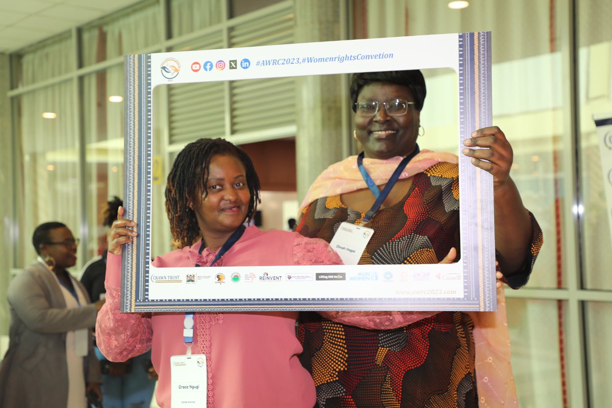 Intersectionality takes centre stage as speakers emphasize the need to address the unique challenges faced by marginalized women, including those from minority groups and rural areas.

#AWRC2023
<a href="/crawntrustkenya/">CRAWN TRUST</a> <a href="/KEWOPA/">KEWOPA</a> <a href="/PSYGKenya/">Public Service and Human Capital Development</a> <a href="/UN_Women/">UN Women</a> <a href="/HonJumwa/">Hon. Aisha Jumwa, Malindi MP.</a> <a href="/WilliamsRuto/">William Samoei Ruto, PhD</a>