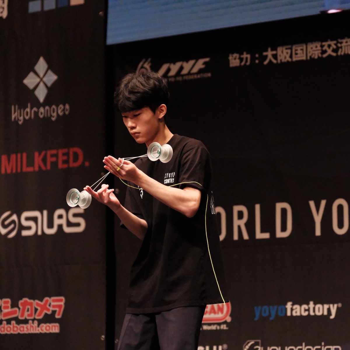 C3yoyodesign's tweet image. The New 4A World Yoyo Champion - Gunju Eom 💜

#WYYC2023 #c3yoyodesign