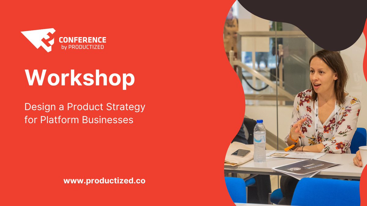 ProductizedConf's tweet image. Join us in this hands-on workshop where João Craveiro will share his invaluable expertise and guide you through the art of crafting winning product strategies specifically tailored for platform-based ventures. 
#Productized23 #SummerPosts #VacationVibes #BusinessInSummer