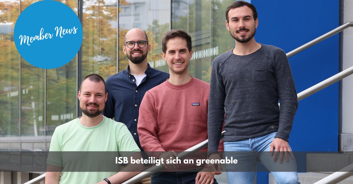 #membernews 🥳: greenable hat eine innovative Software zur Berechnung des Product Carbon Footprint entwickelt – ein wichtiger Beitrag im Kampf gegen den Klimawandel! 
Das hat auch die <a href="/ISB_Foerderbank/">Investitions- und Strukturbank Rheinland-Pfalz</a> überzeugt, die sich mit Mitteln des Innovationsfonds RLP daran beteiligt. 💪