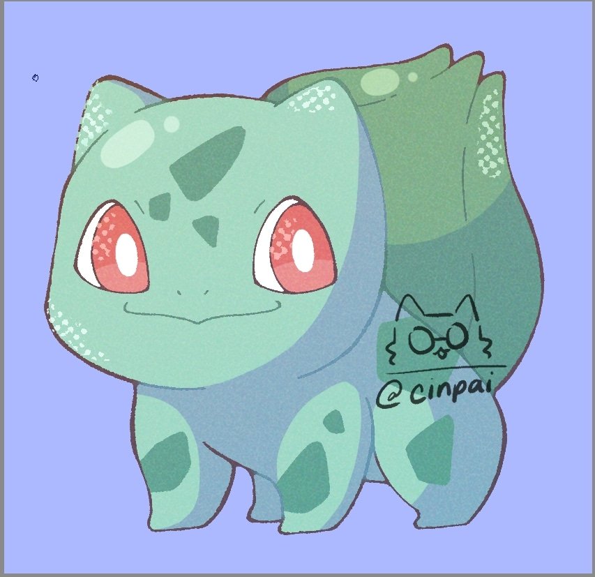 goro_gato's tweet photo. Bulbasaur https://t.co/iKS3PHtAXX