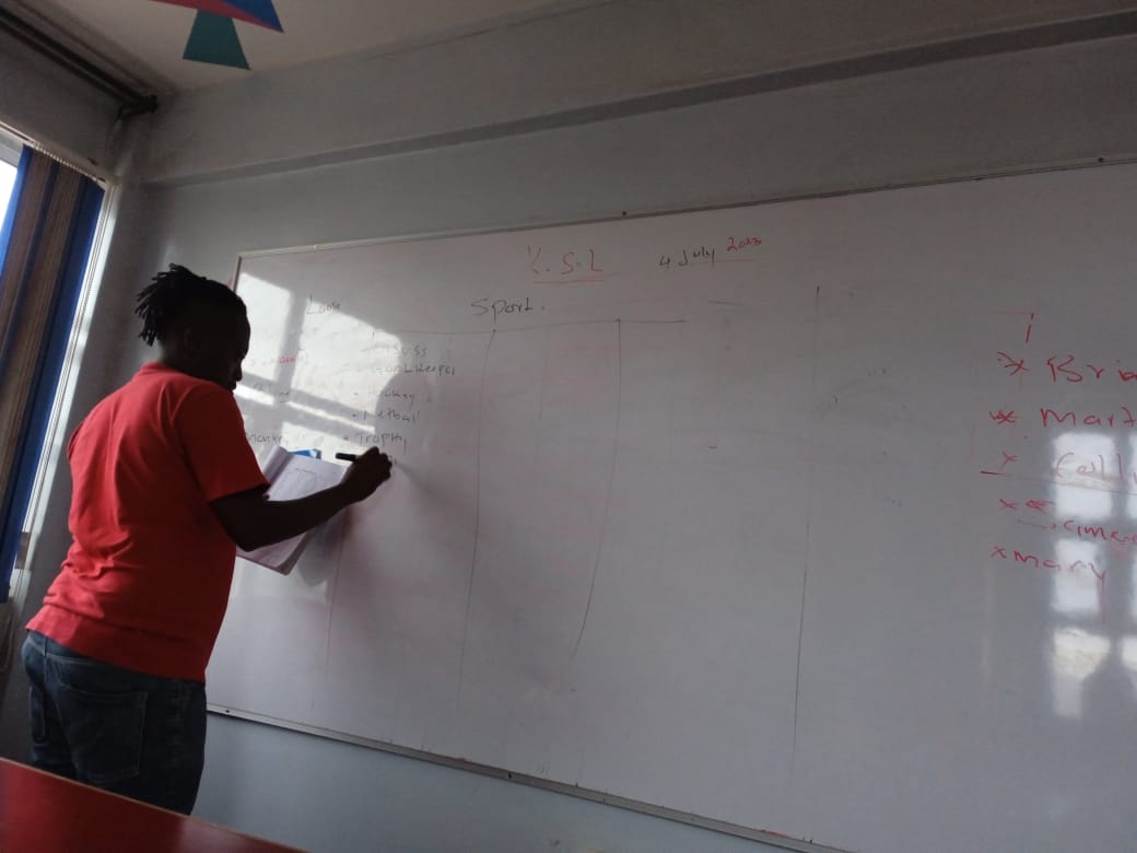 Brains (or is it hands?) at work!😀

Tuesday is our office sign language class day with our teacher Brian!

This is an initiative we started in March with the goal of promoting Deaf culture among our team!

5 months in; the team can now proudly hold basic KSL conversations!