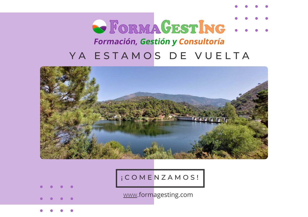 formagesting's tweet photo. Tras unos días de descanso para recargar la batería, ya estamos de vuelta.

En breve te contaremos novedades.

¡Comenzamos!

#formagesting #entidadorganizadora #formacion #gestionfundae  #fundae #formacionprogramada #cursospresenciales #aulavirtual #teleformacion https://t.co/9M5kMJIyXT