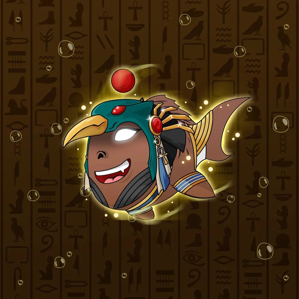 ORDNRYgoldfish's tweet photo. ✅AVAILABLE✅
Awake from the ancient egypt sea!
🐠#226 - THoth
💸0.009 $ETH Polygon
🔗 https://t.co/oIEyinteDO
Grab it now!
🐠🐠
#NFTCommunity #Polyogon #OpenSea https://t.co/MEGHEBRtqK
