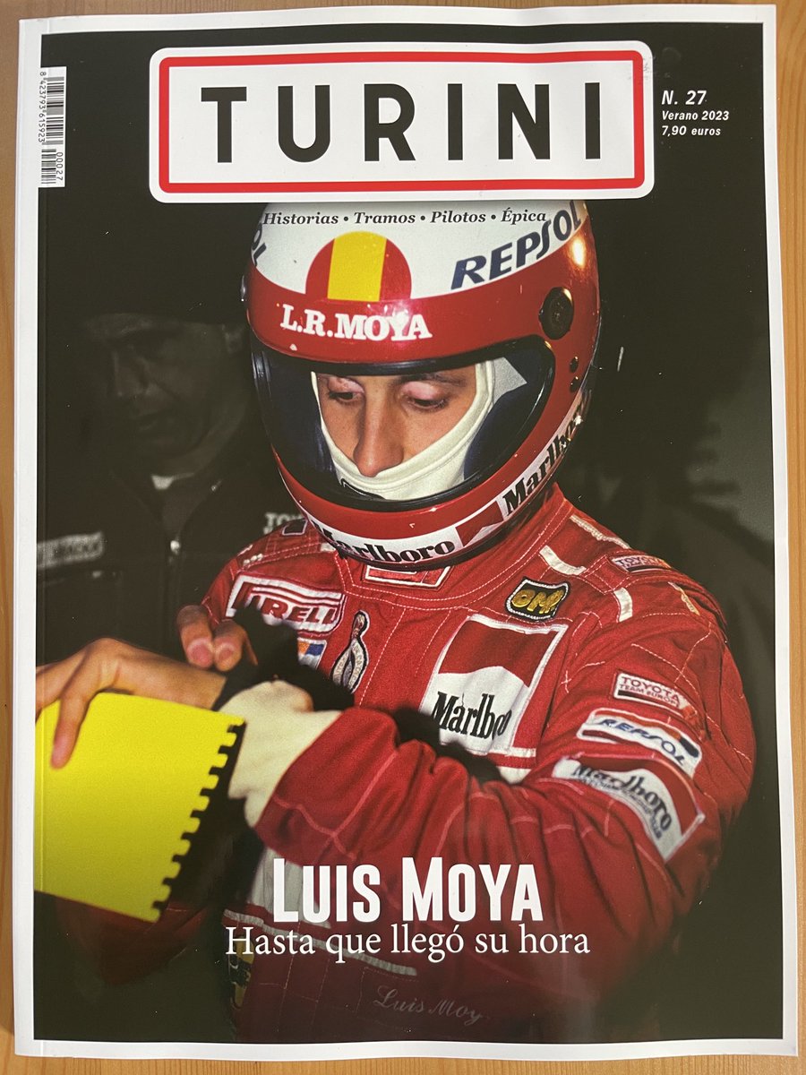 Ya esta la ⁦<a href="/RevistaTurini/">Revista Turini</a>⁩ en los quioscos. Si queréis saber algo más sobre mi, 35 paginas lo cuentan😘