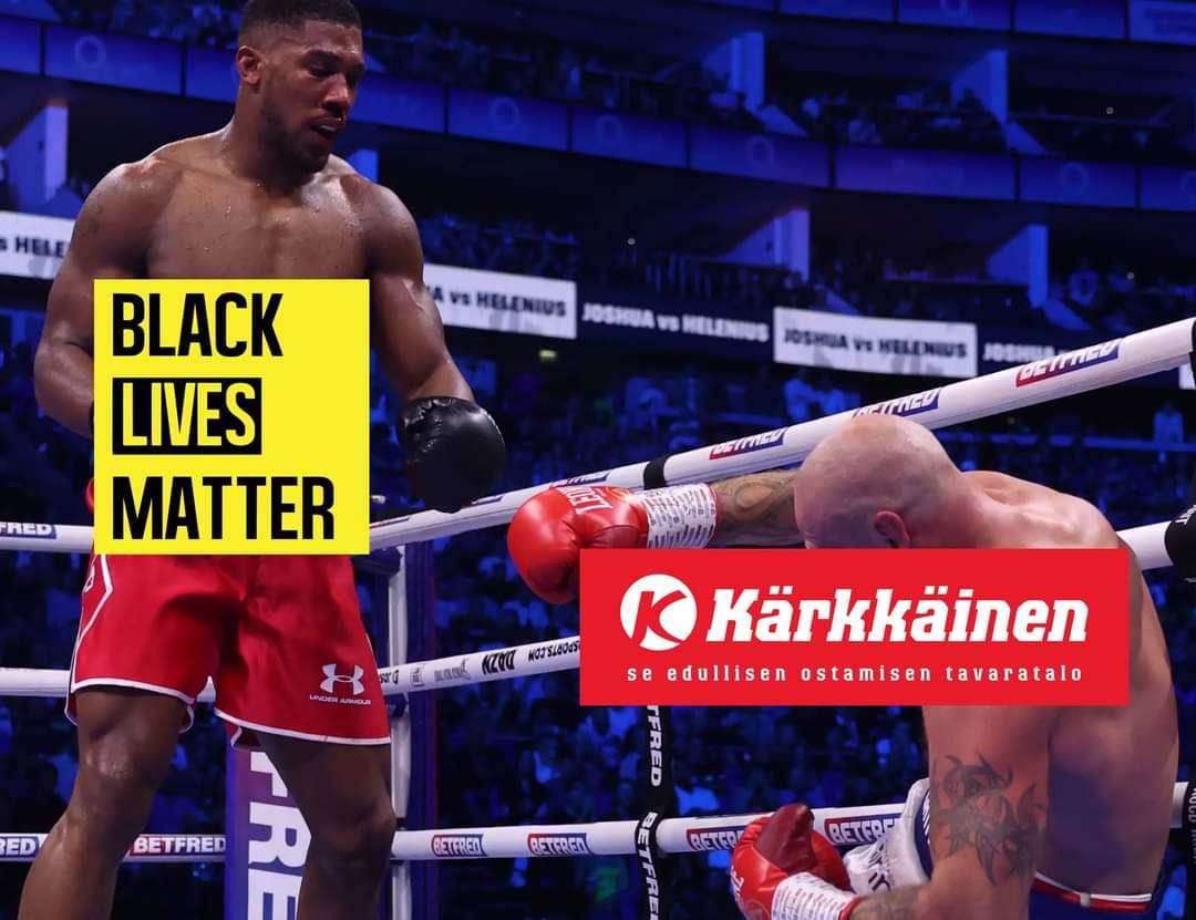 Meni meikältä kokonaan ohi, että vegaaniruokavaliolla otteluun valmistautunut Black Lives Matteria kannattava Anthony Joshua tyrmäsi natsikohuissa ryvettyneen Kärkkäisen logoissa otelleen kilon lihaa päivässä syövän Heleniuksen 😀

Symboliikkaa tässä ainakin on jos ei muuta.