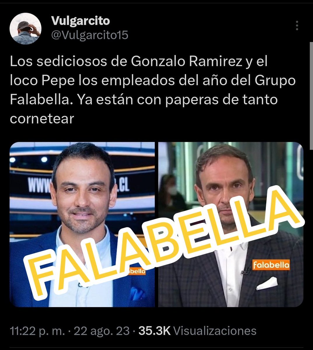 hugoguionista's tweet photo. Vendidos, prostitutos del periodismo. Cierren las piernas! https://t.co/WT02vIIXxf