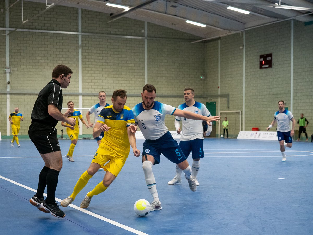 Love this photo of <a href="/Harry_Mac_/">Harry Macdonald</a> playing for <a href="/England/">England</a> in the <a href="/IBSAGames2023/">IBSA World Games 2023</a> Partially Sighted Football Final. #RNIB Link to all Richard’s photos from the final and the rest of the games here. flickr.com/photos/1462724…