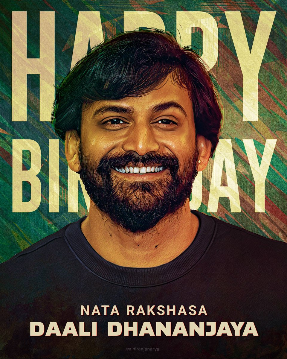 DAALIRNRKA68's tweet photo. Happy Birthday Daali @Dhananjayaka Anna 👑🎉🥳

#Uttarakaanda #AnnaFromMexico #Zebra
#DaaliUtsava #HBDDaaliDhananjaya
#DaaliDhananjaya #Dhananjayafans https://t.co/AAfRwbAydY