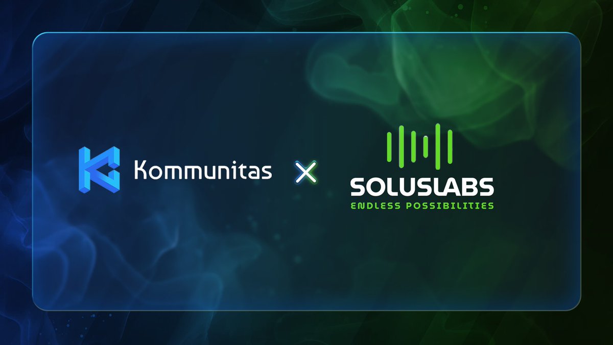 kommunitasnet's tweet photo. 📣 Partnership Announcement

🥳 Kommunitas is excited to announce our #partnership with @SolusLabsVC 

⚡️ Solus Labs is a Tech Incubator specializes in #web3 project incubation, #fundraising and development.

🚀 We believe that this partnership will bring benefit to both sides. https://t.co/prceTICdCi