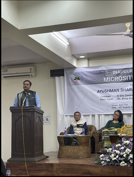 AyushmanNHA's tweet photo. First #ABDM #Microsite under the #100Microsites Project by NHA launched in Aizawl, #Mizoram.
All #healthcare facilities including the private clinics, small hospitals and labs in the region shall be made ABDM-enabled.
Read More: https://t.co/v4C0USv7X8
@dipr_mizoram https://t.co/cMB07VOAO1
