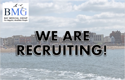 Bay Medical Group are currently looking for a qualified and experienced Dietitian to join our friendly team.
To apply, please click here:  Job Advert bit.ly/3OBlUIn
Bay Medical Group – for happier, healthier people
