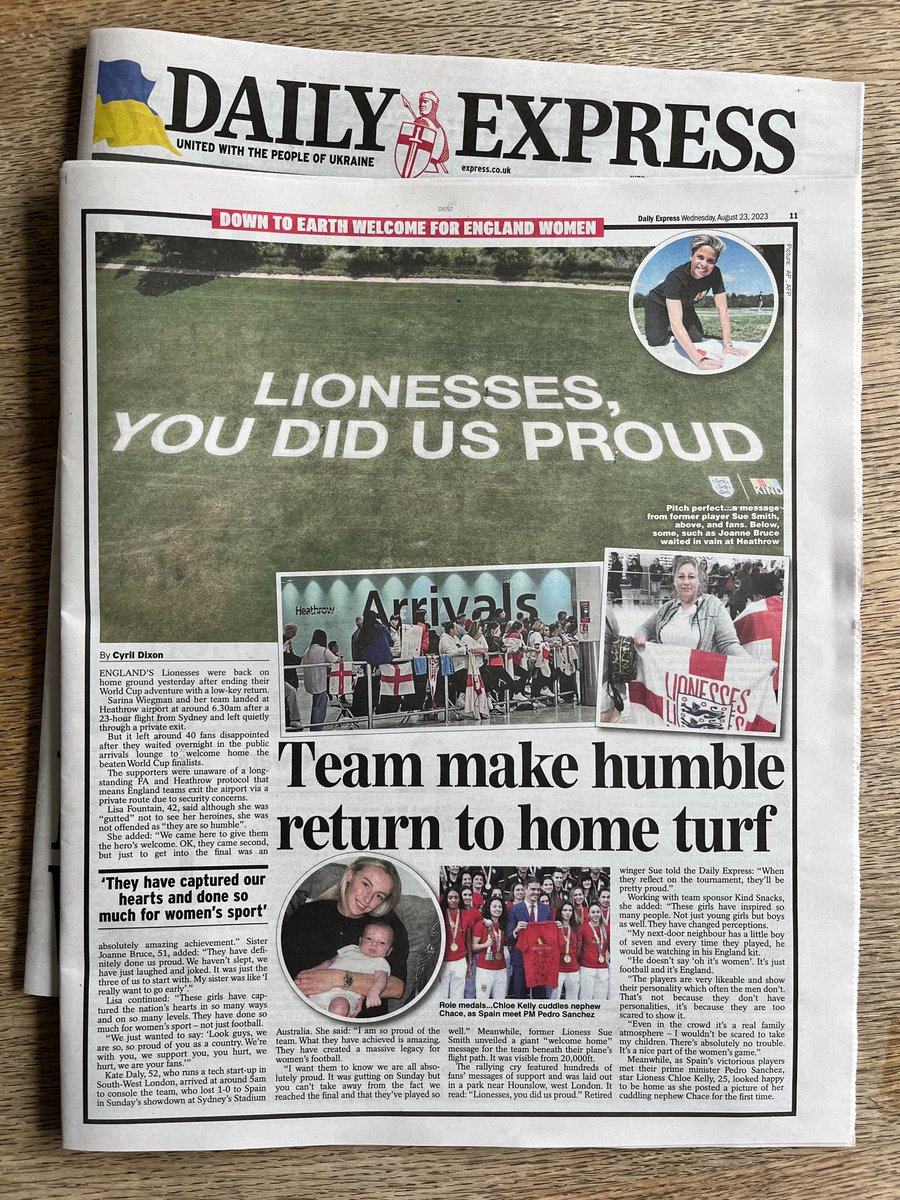 ready10's tweet photo. We welcomed the @Lionesses home for England Team partner @KINDSnacks with a 100m sign filled with messages from fans. Unveiled by former England player @suesmith8 , it's made a splash across print, online, social &amp; even running all day on ITV news yesterday. Go team! ⚽️🦁🏴󠁧󠁢󠁥󠁮󠁧󠁿 https://t.co/YyT6OiIgFD