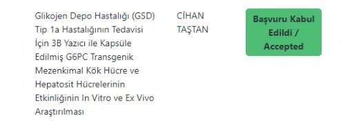 Glikojen Depo Hastalığı için Türkiye'nin ilk Gen Tedavisi proje başvurumuz TÜSEB tarafından desteklenmeye uygun bulundu. Bu projenin 3 yıllık bir geçmişi var ve yılmadan proje başvurularımıza geliştirerek devam ettik, bu sebeple projeyi sevgili @ZeynepDemirci07 eşi ve sevgili…