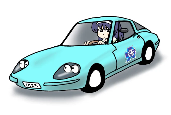 #誰も描かなそうな車を描いた奴しか勝たんクラン・クルセイダーマーコス1600エリーカたま電気自動車 