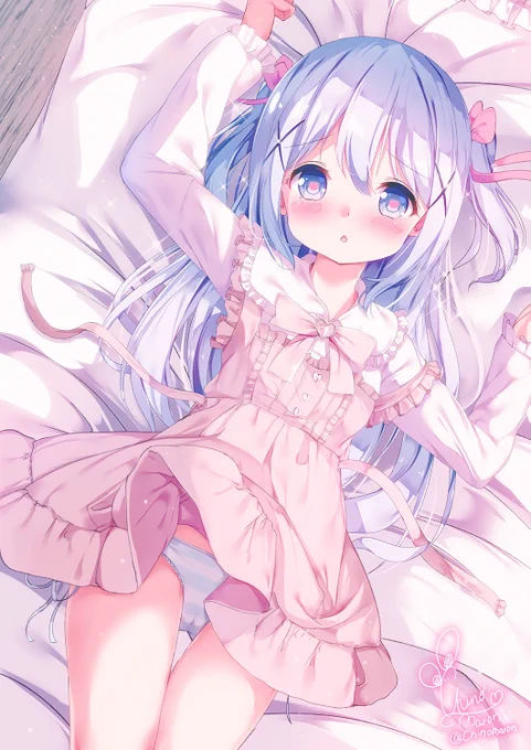 メロメロな量産型ファッションのチノちゃん