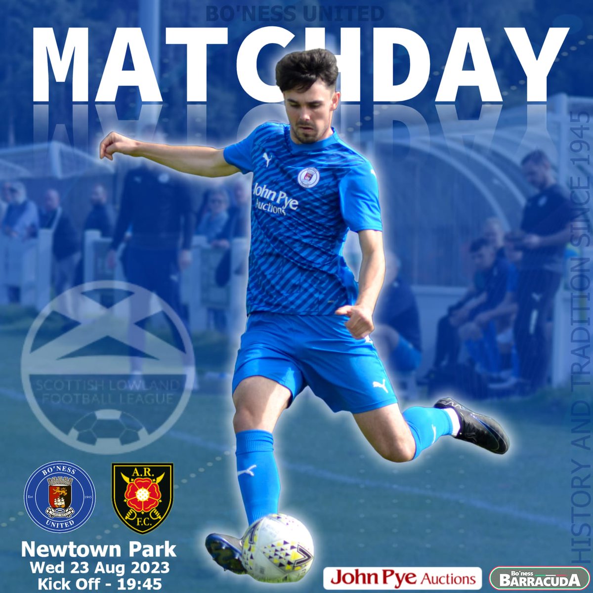 It's #Matchday 6 of our <a href="/OfficialSLFL/">The Park’s Motor Group Scottish Lowland League</a> campaign and tonight we take on <a href="/albionrovers/">Albion Rovers FC</a> under the lights at Newtown Park! 

We kick-off at 1945, why not come along and #BackTheBU ⚽️

Admissions are £8/£5, season tickets valid of course.

Mon the BU!